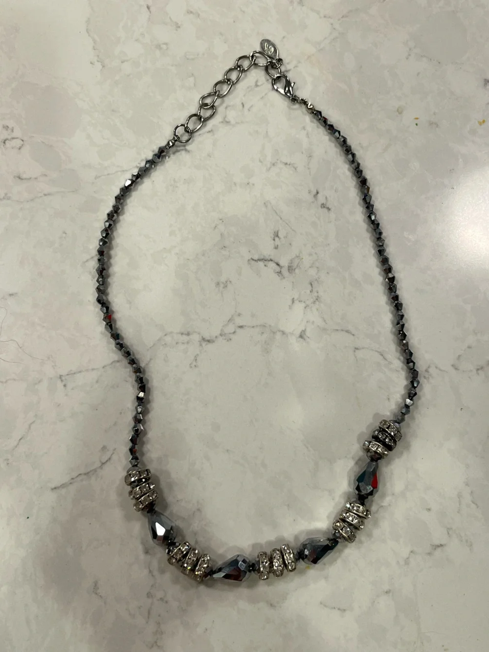 Vintage costume jewelry Women's Necklace - Elegant Sparkle